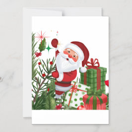 Convite Papai Noel do Natal