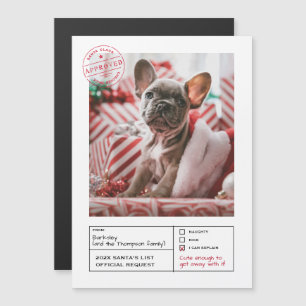 Convite Papais noeis Aprovados, Foto de Formulário Bela ou