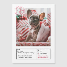 Convite Papais noeis Aprovados, Foto de Formulário Bela ou