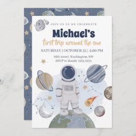 Convite para 1rua de Aniversário