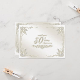Convite para 30º Aniversário de Casamento
