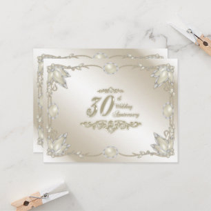 Convite para 30º Aniversário de Casamento