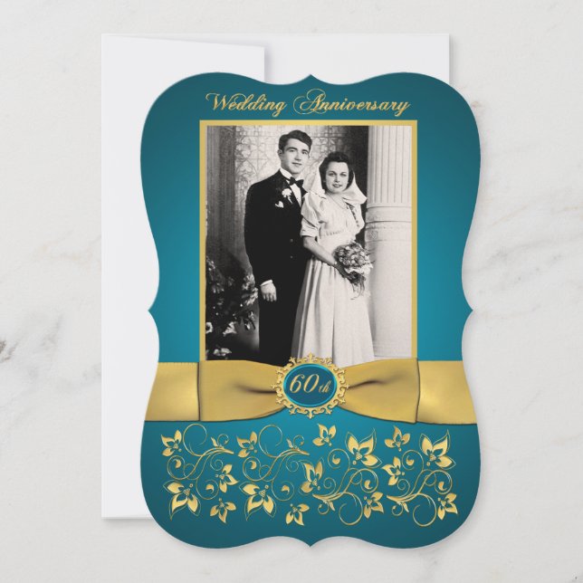 Convite para 60 anos de formato de Rico de FITA IM (Frente)