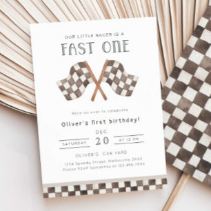 Convite para a 1ª Festa de Aniversário da Fast ONE