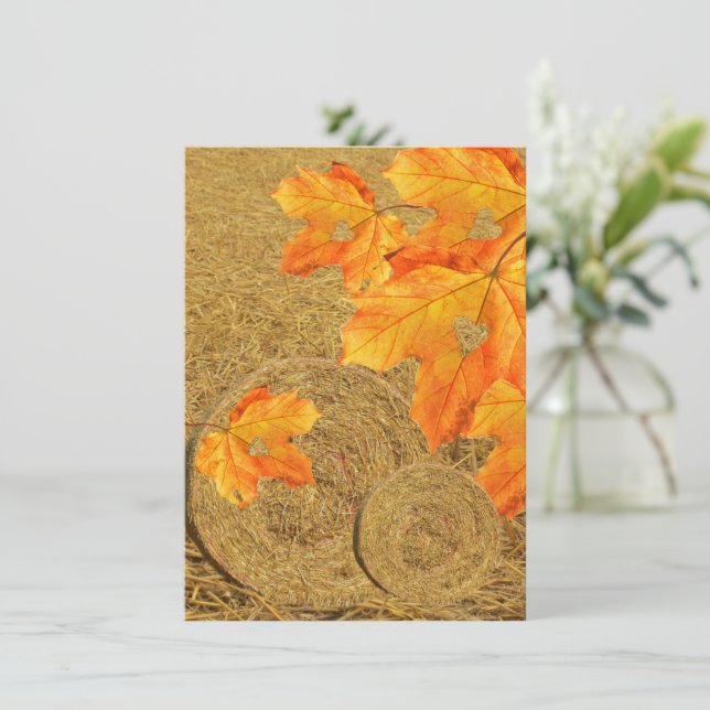 Convite para a Colheita do Amor (Em pé/Frente)