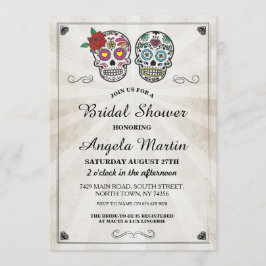 Convite para a Creme de Açúcar de Parte chá de pan