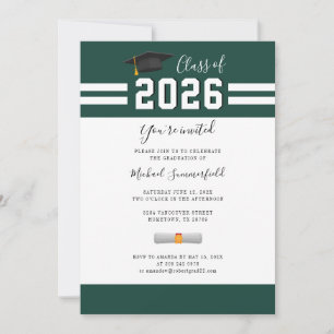 Convite para a Festa da Formatura Verde 2026