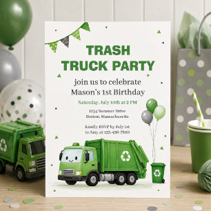 Convite para a Festa de 1º Aniversário do Caminhão