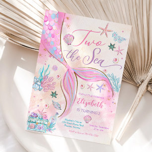 Convite para a Festa de 2 Anos da Sereia