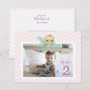 Convite para a Festa de 2 Anos do Bebe Preguiça Fe