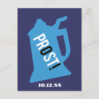 Convite para a Festa de 80 Anos de Prost Azul e Pr