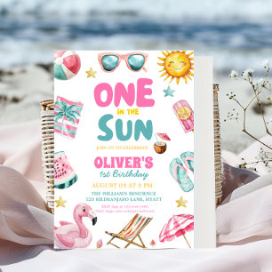 Convite para a Festa de Aniversário de 1 Ano One i