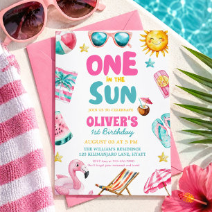 Convite para a Festa de Aniversário de 1 Ano One i