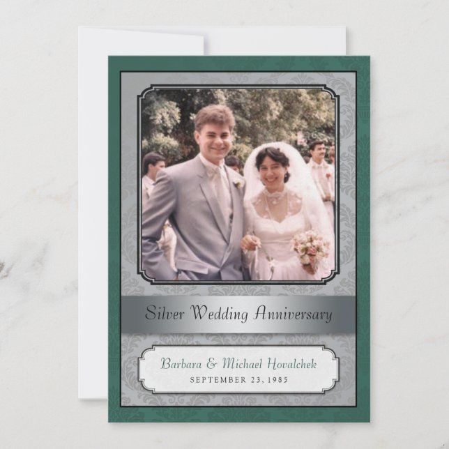 Convite para a Festa de Aniversário de 25 anos do  (Frente)