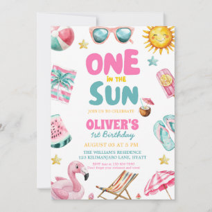 Convite para a Festa de Aniversário na Piscina de 