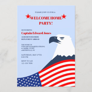 Convite para a Festa de Boas-Vindas American Eagle
