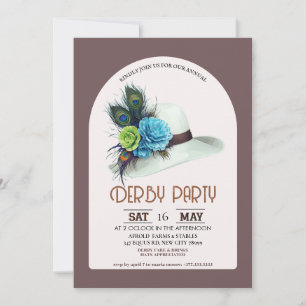 Convite para a Festa de Chapéus do Kentucky Derby