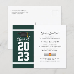 Convite para a Festa de Formatura Verde 2024
