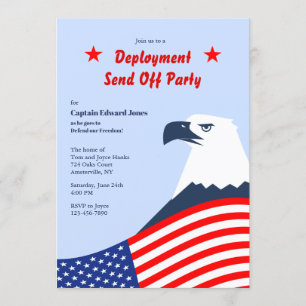 Convite para a Festa de Lançamento da American Eag