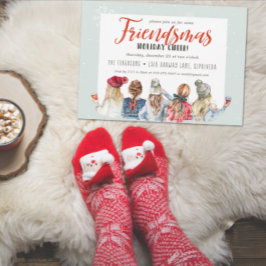 Convite para a Festa de Natal das Festas de Amizad