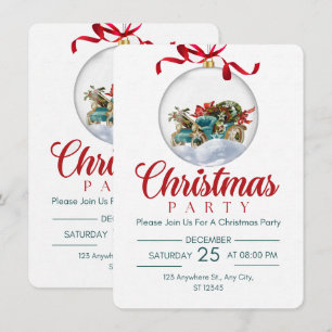 Convite para a Festa de Natal de Dezembro