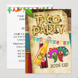 Convite para a Festa de Tacos
