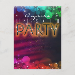 Convite para a Festa do Clube de Dança Luzes do Ar