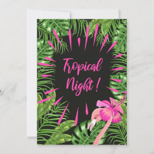 Convite para a festa na praia.