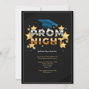 Convite para a Galáxia da Noite de Formatura
