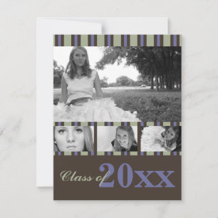 Convite para a graduação de memórias doces (Blu