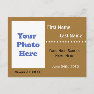 Convite para a graduação de segundos graus