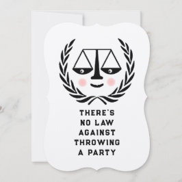 Convite para a graduação na Faculdade de Direito