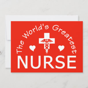 Convite para a Maior Enfermeira, personalizar