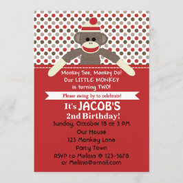 Convite para a Parte de segundo aniversário do Soc