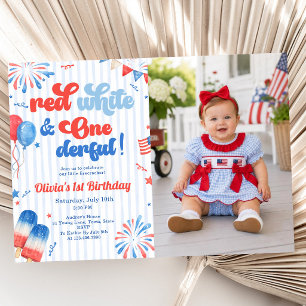 Convite para a Primeira Festa de Aniversário - 4 d