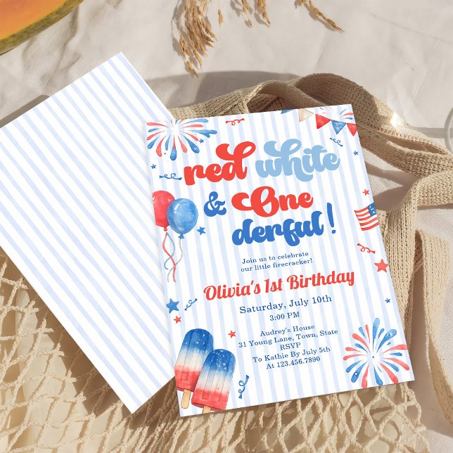 Convite para a Primeira Festa de Aniversário - 4 d (Criador carregado)