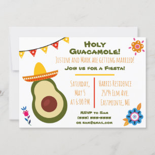 Convite para a Santa Guacamole Festa