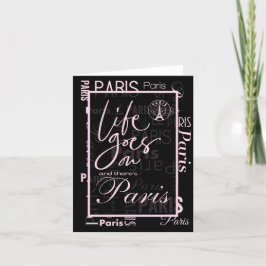 convite para a vida em Paris continua 