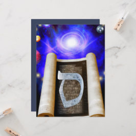 Convite para alfabeto hebraico