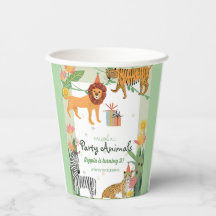 Convite para Aniversário da Selva Selvagem Selvage