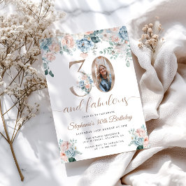 Convite para aniversário de 30 anos de Fotografia