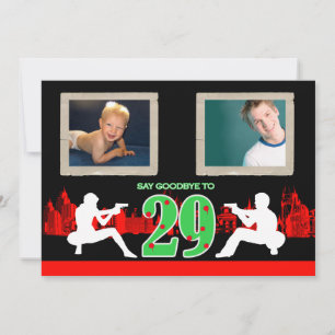 Convite para aniversário de 30 anos do partido Wh