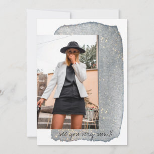 Convite para aniversário de 30 anos minimalista mo