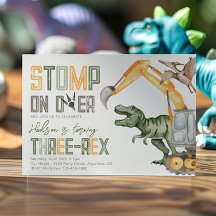 Convite para aniversário de 3 anos de Construção d