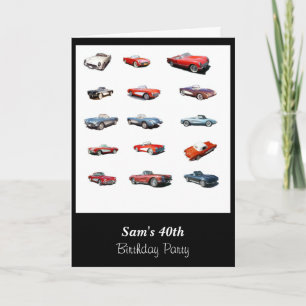 convite para aniversário de 40 anos