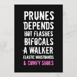 Convite para aniversário de 40 anos - Pessoal Anti