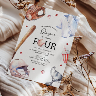 Convite para Aniversário de 4 anos do Pequeno Camp