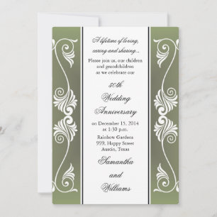 Convite para aniversário de 50 anos