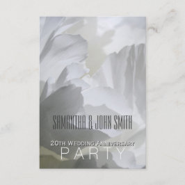 Convite para Aniversário de Casamento de 20 anos P