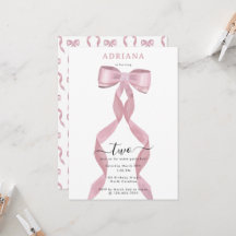 Convite para Aniversário de criança de Arco Rosa-R